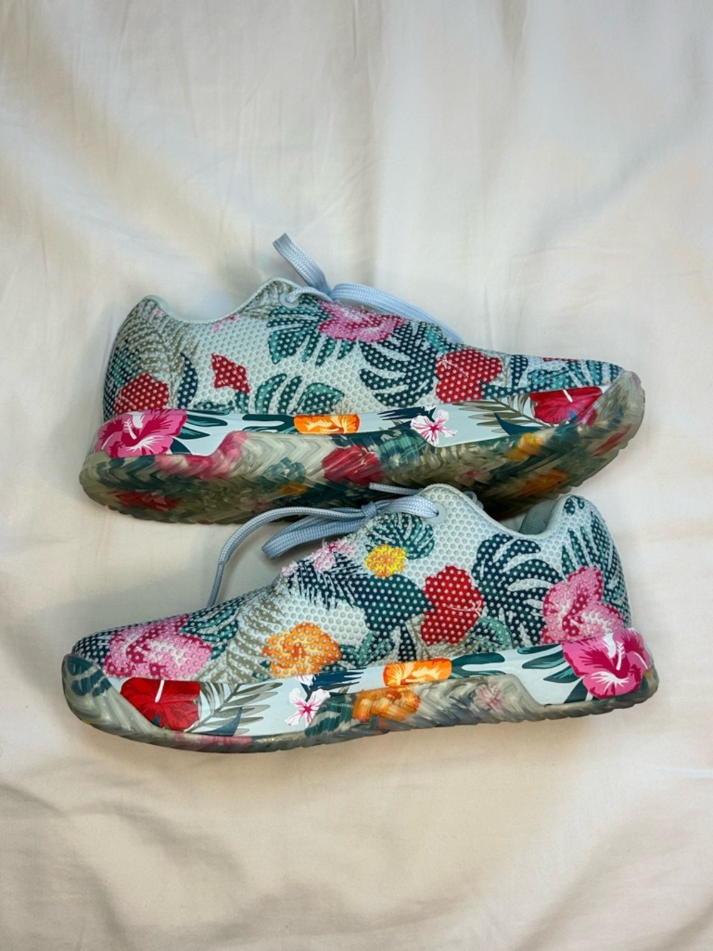 NOBULL Outwork Edge Training Shoes Tropical Sky Women’s Size 6 - Picture 4 of 8